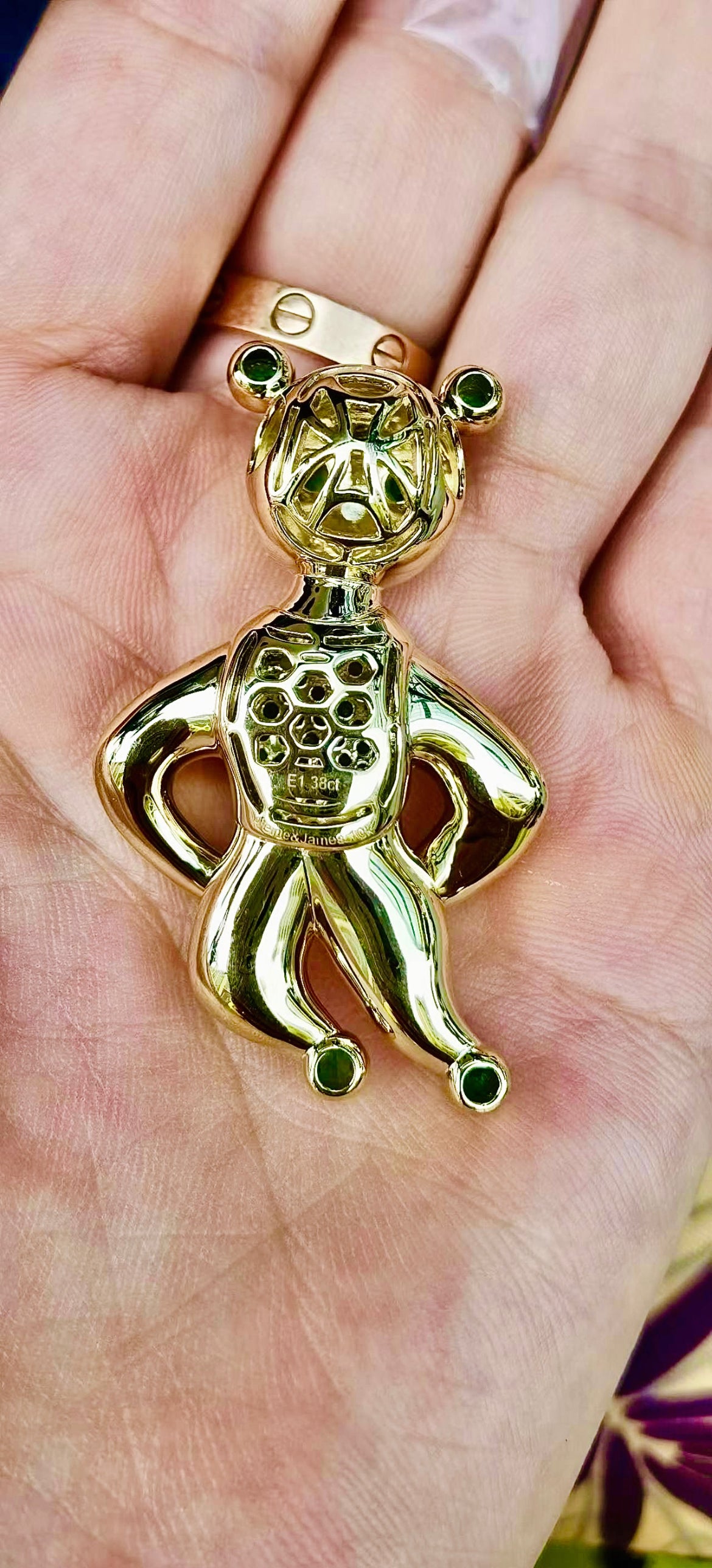 Limitededition-Aleine&James emerald power bear
