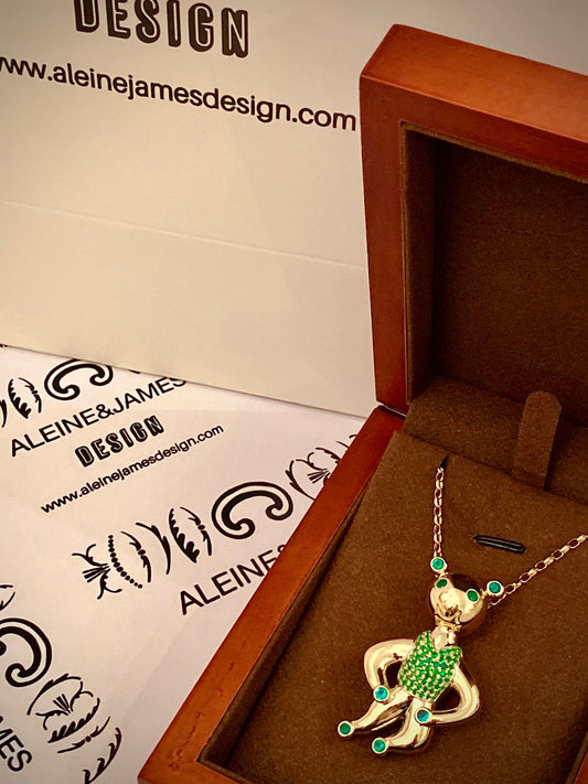 Limitededition-Aleine&James emerald power bear